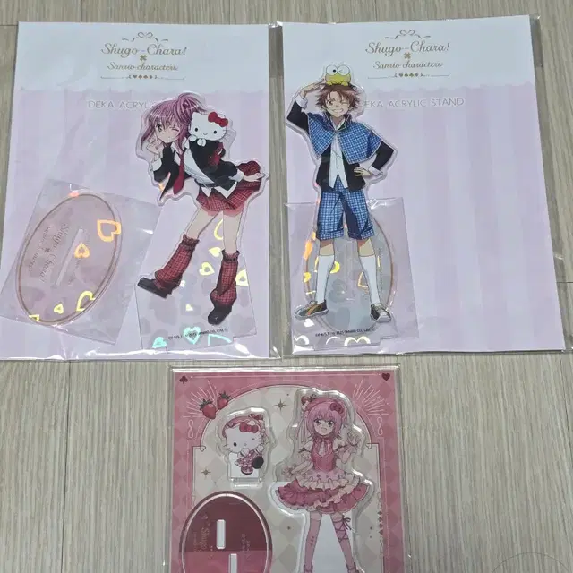 캐릭캐릭체인지 산리오 콜라보 아크릴 스탠드 소마 아무 일괄 판매