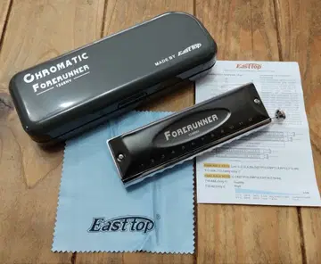 EastTop 크로매틱 하모니카 FORERUNNER 새상품