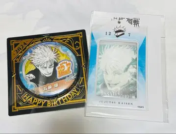 주술회전 고죠 벌스데이 캔뱃지 카드 홀더 2024