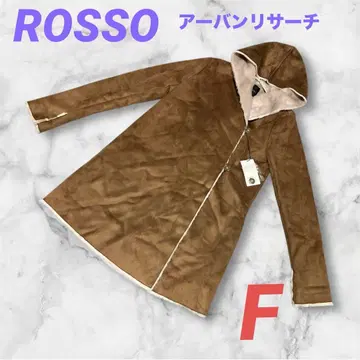 ROSSO 무스탕 코트 카멜 F 어반 리서치 로쏘 택 포함
