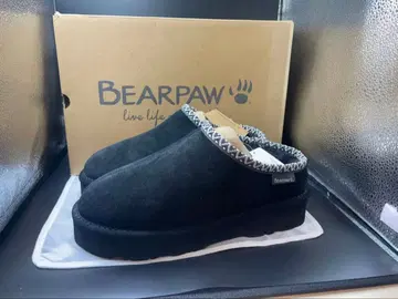 BEARPAW 무스탕 슬립온 3038W MARTIS 블랙 25cm