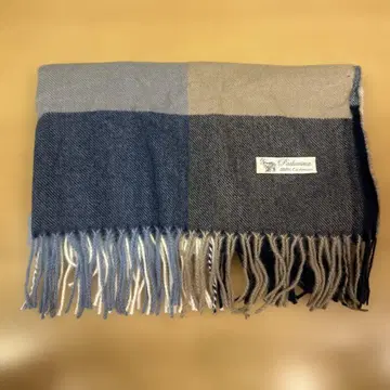 Pathmina 캐시미어 100% 체크 무늬 머플러