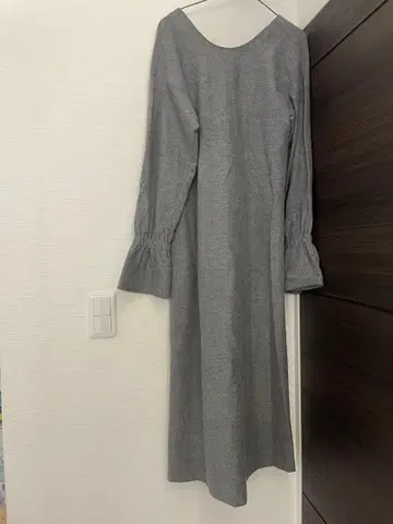 room21 그레이 롱 원피스