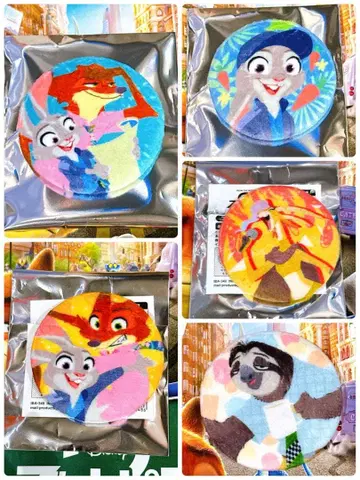 주토피아 복슬복슬 캔뱃지 주디 닉 영화 주토피아2 캔뱃지