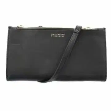 매킨토시 철학 숄더백 블랙 가죽 초특가