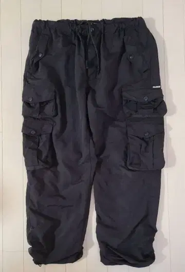 XLARGE 블랙 카고 팬츠 L 사이즈