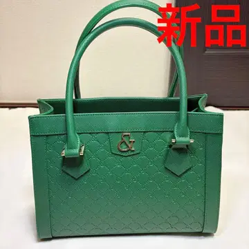 새상품 핑키앤다이안 핸드백 그린 비즈니스 백 bag 그린