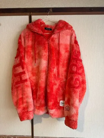 아담스 저글러 WHIM ROTH 플리스 자켓 빨간색