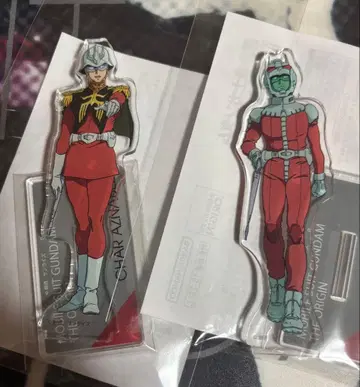 기동전사 건담 샤아 아즈나블 아크릴 스탠드 2종 세트