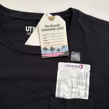 [택 포함] HAWAIIAN AIRLINES 하와이안항공 UT L