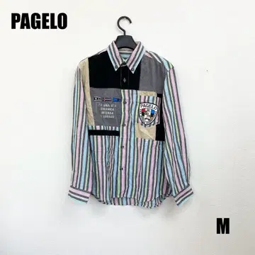 0510M PAGELO 남성 긴팔 셔츠