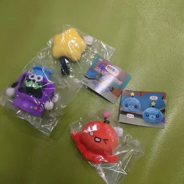 캡슐 토이 캐릭터 4개 세트