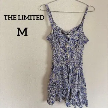 THE LIMITED [ M ] 꽃무늬 슬리브리스 원피스