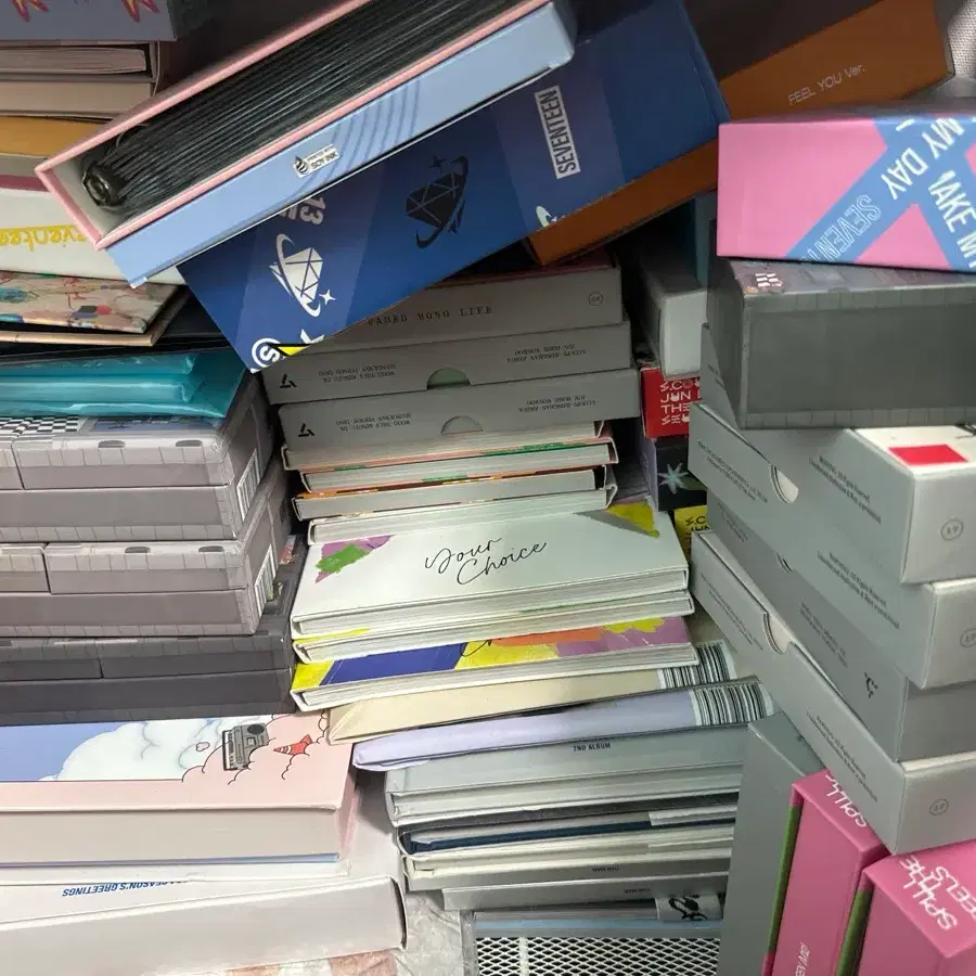 Seventeen albums cheap, all 5000 won!!