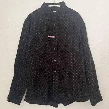 U.P renoma 유피 레노마 셔츠 패턴 셔츠 블랙 M