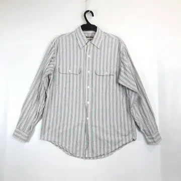 슈가케인 긴팔 버튼 셔츠 스트라이프 무늬 사이즈 미상