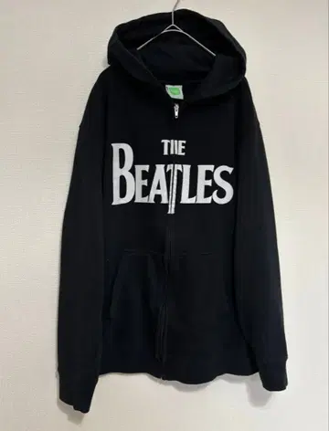 비틀즈 빅 로고 풀 집업 후드티 후디 공식 택 사이즈 L