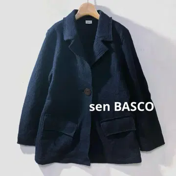 새상품급 sen 바스코 / 테일러드 울 자켓 코트 네이비