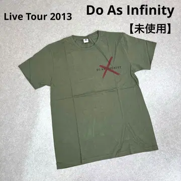 미사용 Do As Infinity 라이브 투어 2013 티셔츠