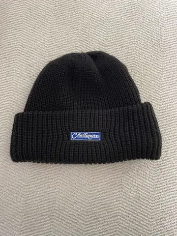Challengers 블랙 니트 모자