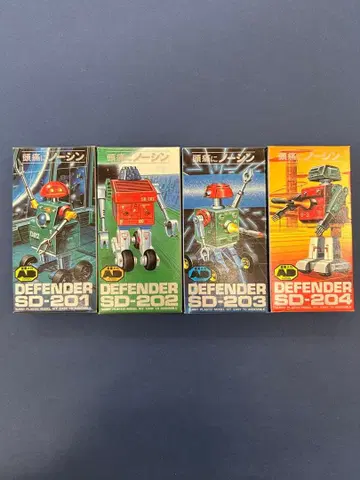 판촉물 노신 경품 변신 메카 AD 프라모델 4종 세트