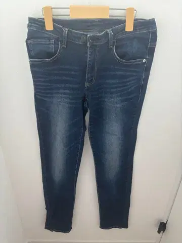 C17 남성용 슬림 테이퍼트 스트레치 데님 청바지 CX032