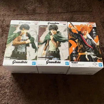 Grandista 피규어 진격의 거인 BLEACH 3체 세트
