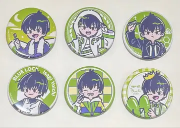 블루 록 이사기 요이치 레토팝 캔뱃지 6종 세트