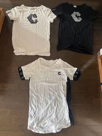 크로노스 cronos C 로고 T셔츠 3세트 레어 선착순