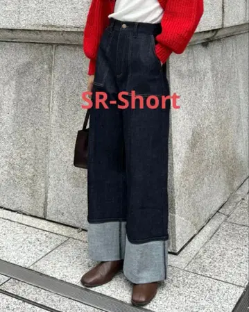 147 롤업 데님 SR-Shor