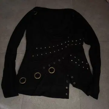 y2k 스터드 드레이프 그런지 헤이세이 갸루 펑크 락 영문 시크 스타일