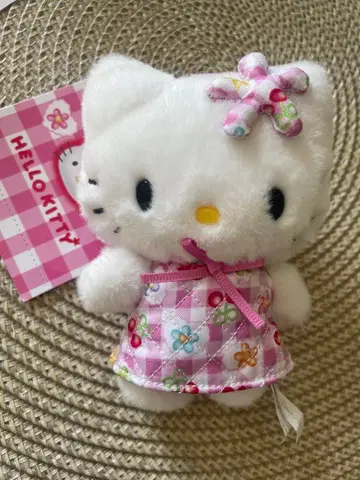 산리오 모두의 퀼트 시리즈 마스코트 홀더 헬로키티