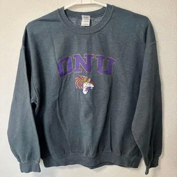 GILDAN ONU TIGER 로고 그레이 맨투맨