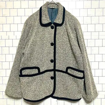 PLUS 노카라 자켓 프리 사이즈 심플 인기 브랜드 인기 컬러