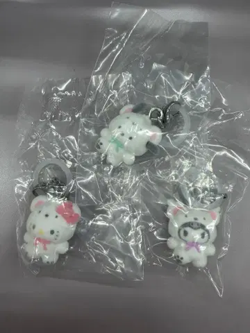 메지루시 액세서리 산리오 캐릭터즈 포근포근 스노우 3종 세트