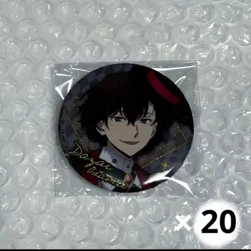 문호 스트레이독스 도쿄 타워 다자이 오사무 캔뱃지 RED