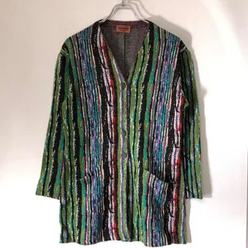이탈리아제 MISSONI 이탈리안 트레디셔널 레트로 모드 롱 가디건