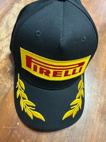 Pirelli 야구 모자 블랙