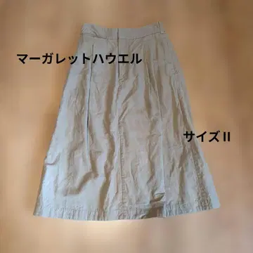 MARGARET HOWELL 베이지 스커트