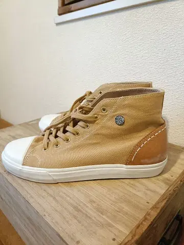 russet 러셋 사용 2시간 천연 가죽 패치 하이컷 14000엔