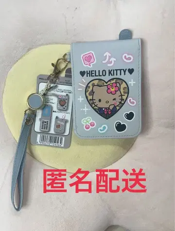 [ 익명 배송 ] 산리오 일광화상 키티 폴더폰 케이스 헬로키티 갸루