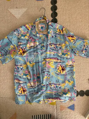 [ 협의 접수 중 ] 초레어! SUN SURF 알로하 셔츠 스카이블루