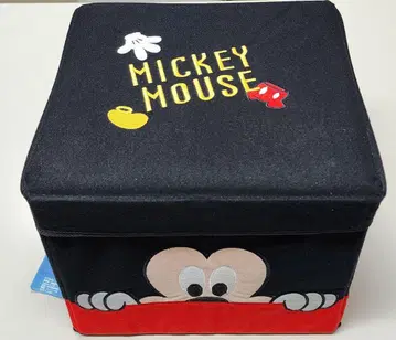 [ 미사용 ] 미키마우스 수납 박스 [ 오카타즈케 BOX 체어 ]