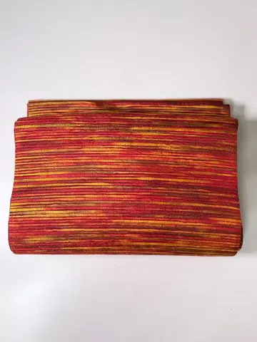 T44 일본 의류 기모노 오비 모던 패턴 새상품급 후쿠로 오비