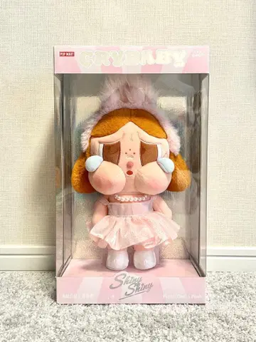 CRYBABY SHINY SHINY 시리즈 봉제 인형 핑크