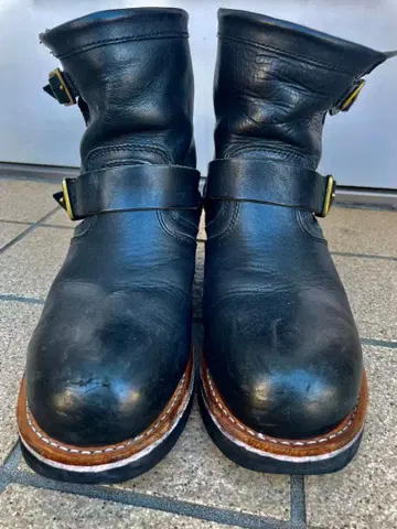 후프 드 두 숏 엔지니어 부츠 아메카지 락커즈