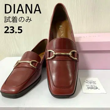 DIANA 다이애나 천연 가죽 스테디셀러 로퍼 23.5 / 비트 로퍼