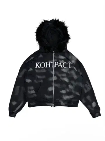 [완판템] dig your own grave 후드 부착 후드티 블랙