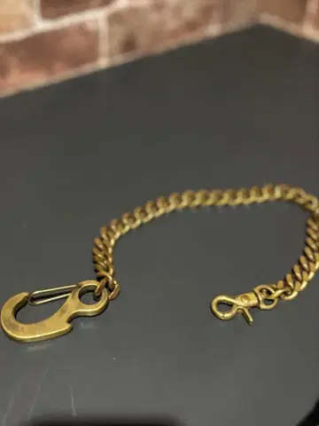 cluct 클럭 지갑 체인 놋쇠