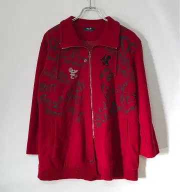 TOPYS 아틀리에 인형 도메스틱 레트로 구제 의류 자수 자켓